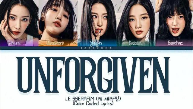 LE SSERAFIM - UNFORGIVEN