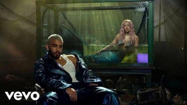 Shakira and Manuel Turizo - Copa Vacia